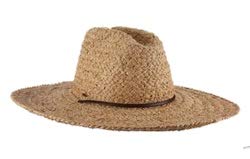 [Australia] - Scala Men's Raffia Lifeguard with Cord Large-X-Large Natural 