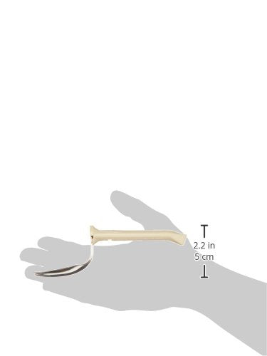 [Australia] - Sammons Preston - 40057 Plastic Handle Swivel Spork, Adaptive Utensils for Elderly, Arthritis, Shaking Hands, 6" Long 