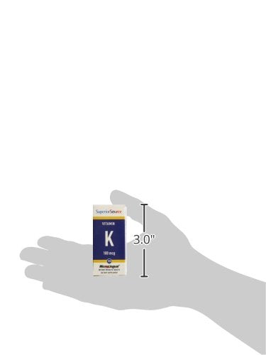 [Australia] - Superior Source Vitamin K1 Multivitamins, 100 mcg, 100 Count 