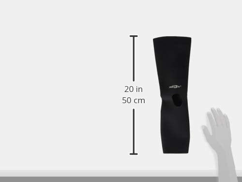 [Australia] - DonJoy Knee Brace Undersleeve, Open Patella, Neoprene Large 