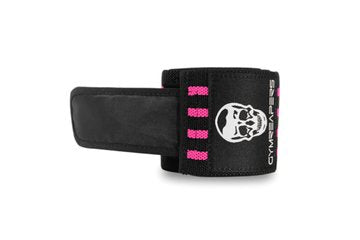 [Australia] - Knee Wraps (Pair) With Strap for Squats, Weightlifting, Powerlifting, Leg Press, and Cross Training - Flexible 72 inch Knee Wraps for Squatting - For Men & Women Pink 
