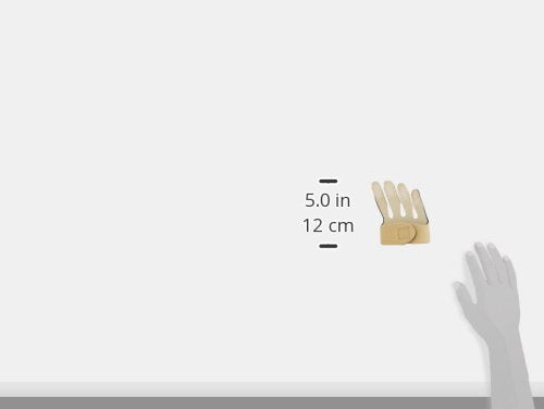 [Australia] - Rolyan 79451 Soft Hand-Based Ulnar Deviation Insert for Right Hand, Short Splint Insert for Joint Alignment, Aligns The Knuckle Joints in The Hand and Fingers for Pain Relief and Mobility, Small 