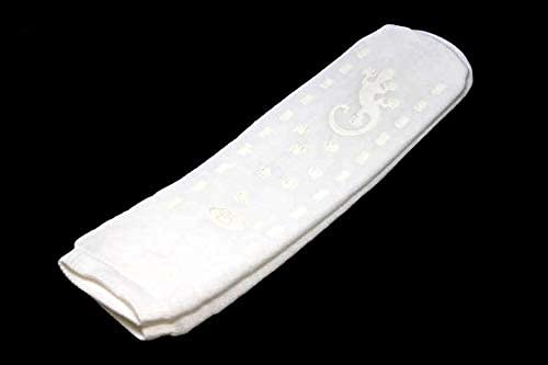 [Australia] - GBM Geckos - Plush Double Tread Non-Slip Safety Socks 6-PACK (White, Medium) 