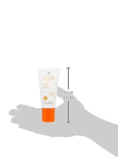 [Australia] - Heliocare Gelcream Colour Light SPF 50 50ml / Sun Cream For Face / Daily UVA UVB Anti-Ageing Sunscreen Protection / Suits All Skin Types / Natural-looking Foundation Coverage 