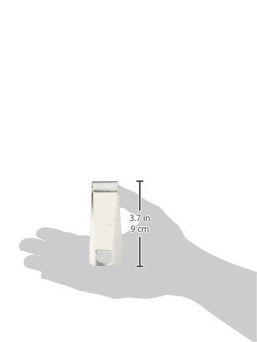 [Australia] - Sammons Preston Clip Shoehorn, 3.5", Steel, Clip & Slide Design Allows User to Insert Foot Without Holding Shoe Horn, Adaptive Dressing & Independent Daily Living Aid for Handicapped & One-Handed 1-(Pack) 