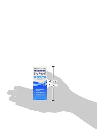 [Australia] - Bausch & Lomb Advanced Eye Relief Dry Eye Lubricant Eye Drops 1oz ( Packs of 3) 