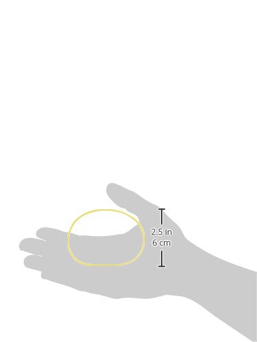 [Australia] - Sammons Preston 51793 Color-Coded Latex-Free Rubber Bands,150 Light Yellow Elastic Bands for Ergonomic Hand Exercisers,Elastic Resistance Bands for Grip Strength,Hand Therapy,Occupational Therapy 