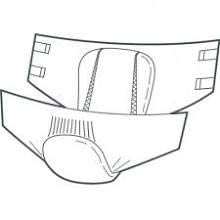[Australia] - Lilfit Healthcare Supreme Fit All-in-One Briefs, Pack of 26, Regular +, Medium, Adult Diapers for Men and Women, Incontinence Pants with Anti-Leak Barriers for Hygienic Use, Absorbent Undergarments 