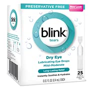 [Australia] - Blink Tears Sterile Single Use Vials, 25 Count, 0.01 Fluid Ounce Each 25 Count (Pack of 1) 