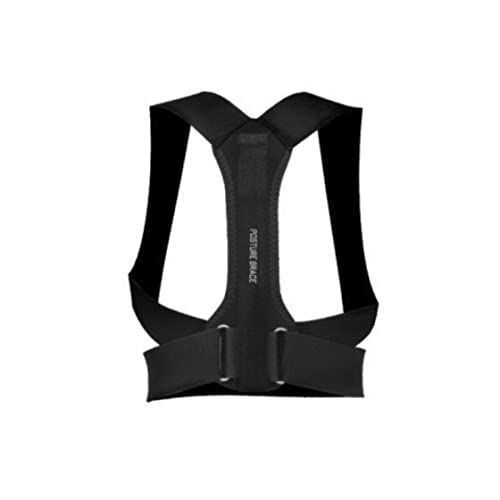 [Australia] - EZONEDEAL Posture Corrector -Back Brace for Men and Women, Fully Adjustable Spine and Back Support, Breathable Back Brace, Comfortable Clavicle Straightener, Pain Relief for Neck, Back, Shoulders (Large) 