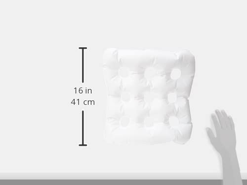 [Australia] - Homecraft Inflatable Bath Cushion, For Support and Comfort, Suction Feet for Stability, Bathtub Accessories For Elderly 