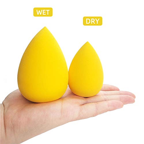 [Australia] - 5Pieces Beauty Egg Makeup Puffs cosmetic sponge Set of Applicator Latex-Free Suit for All Skin Type 3 Shapes Beauty Make Up Powder Puff for Liquid Powder BB Cream 