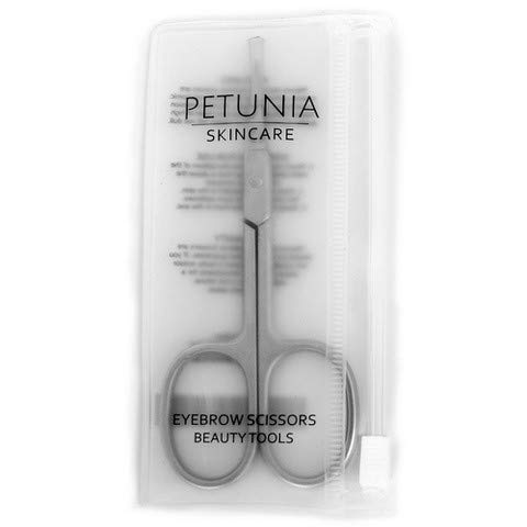 [Australia] - Stainless Steel Straight Beauty Scissors for Facial Hair, Manicure, Nail, Moustache, Eyebrow, Eyelash, Nose, Ear, Cuticle and Dry Skin Grooming Kit, Men and Women 