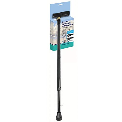 [Australia] - UK care Direct Height Adjustable Snow/Ice-Tip Winter Walking Stick – Lightweight Aluminum Shaft with Spiked Tip for Extra Traction on Snow 1 