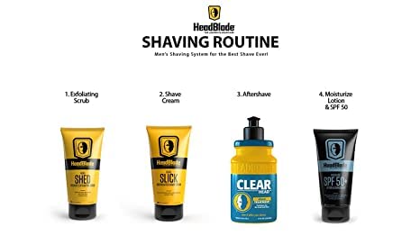 [Australia] - HeadBlade - HeadSlick Mentholated Shave Cream, Use it Anywhere You Shave - 8 fl oz 