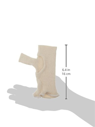 [Australia] - Rolyan - 52573 Splint Liners, Durable Thumb Spica, Made of Thick & Soft Cotton, One Size Fits All, Beige, Pack of 10 