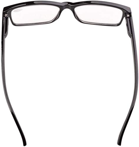 [Australia] - Eyekepper Spring Hinges Vintage Reading Glasses Men Readers Black 1.0 x 