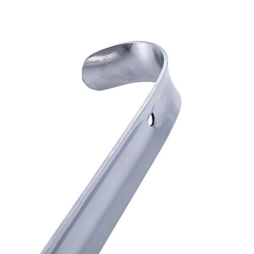[Australia] - Long Metal Shoe Horn - 16.5 inch Heavy Duty Stainless Steel Shoehorn 