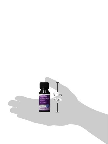 [Australia] - De la Cruz Gentian Violet - Violeta de Genciana - Tincture of Violet 1% First Aid Antiseptic, 1 FL OZ 1 Fl Oz (Pack of 1) 