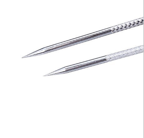 [Australia] - WOIWO 2PCS Stainless Steel Acne Needle, Angle Plug Acne Needle, Beauty Acne Tool Beauty Tools. 