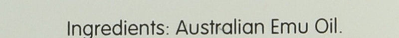 [Australia] - 100ml Bottle of Pure FREE RANGE Australian EMU Oil 