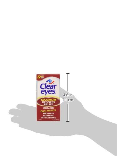 [Australia] - Clear Eyes Maximum Redness Relief Eye Drops - 1 oz 