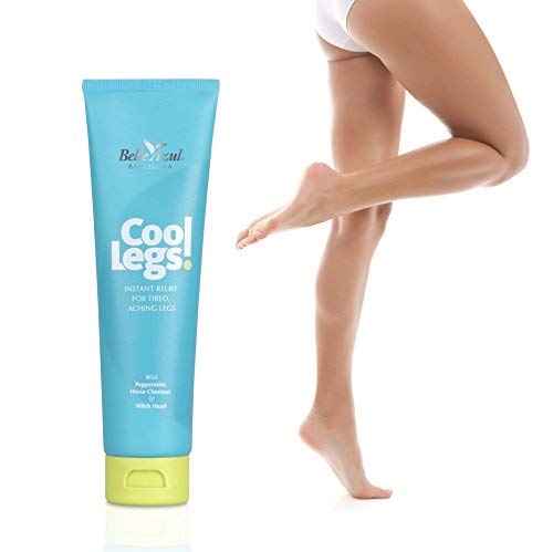 [Australia] - Belle Azul Cool Legs - Instant Gel Relief 100ml - for Tired and Sore Legs - Soothing Relief and a Lovely Smell - Improves Circulation and Muscle Discomfort - Made in Spain 