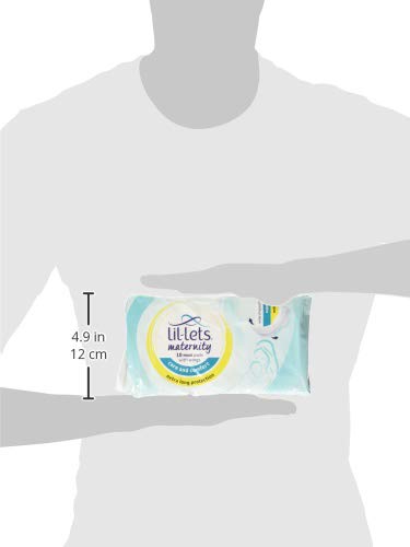 [Australia] - Lil-Lets Maternity Pads, Extra Long Maxi Thick Pads with Wings, 3 Packs of 10 Pads 10 Count (Pack of 3) 