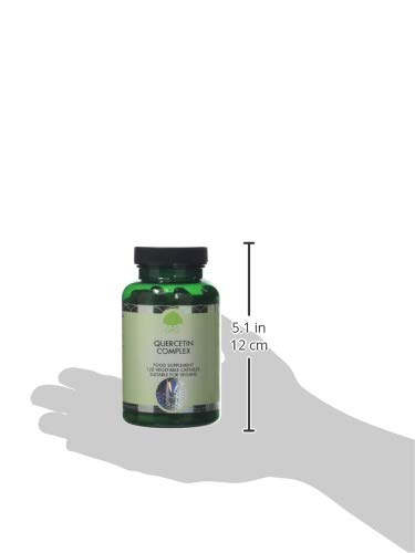 [Australia] - Quercetin Complex | 300 mg of Quercetin per Capsule | Quercetin, Bromelain, Vitamin C, Vitamin B5 | 120 Vegan Capsules | G&G Vitamins 