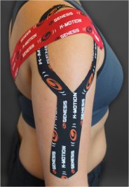 [Australia] - Genesis K-Motion Tape with Copper Infuzion- Black UNCUT Roll 