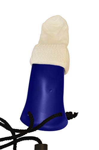 [Australia] - Sock Aid Formed w/Foam Handles Sock-On Formed Sock Aid, Molded Plastic Frame, Large Foam Handles, Easy to Grip, 33'' Long, Easy-On and Easy Off Socks Aid, Blue 