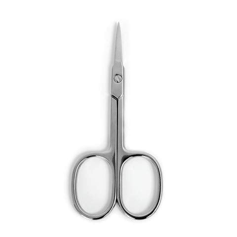 [Australia] - Stainless Steel Straight Beauty Scissors for Facial Hair, Manicure, Nail, Moustache, Eyebrow, Eyelash, Nose, Ear, Cuticle and Dry Skin Grooming Kit, Men and Women 