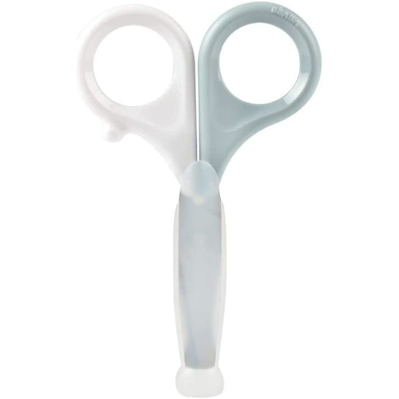 [Australia] - BEABA Nail Scissors for Babies and Kids - for Nail Care and Manicure - Rounded Tips - Blue 