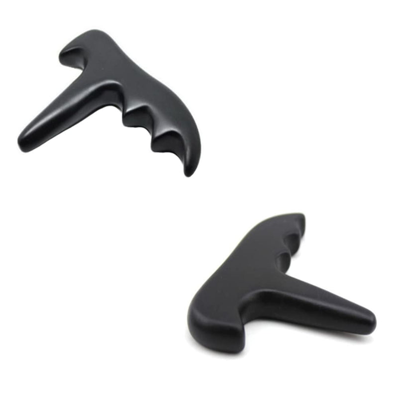 [Australia] - 1 Piece Trigger Point Massager Nature Healing Stone Massager Manual Massage Tool Stone Foot Massager for Home Spa, Pain Relief, Relaxing and Acupuncture 