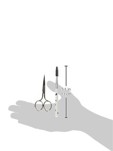 [Australia] - Denco Beautiful Brows Spoolie and Scissors Set 