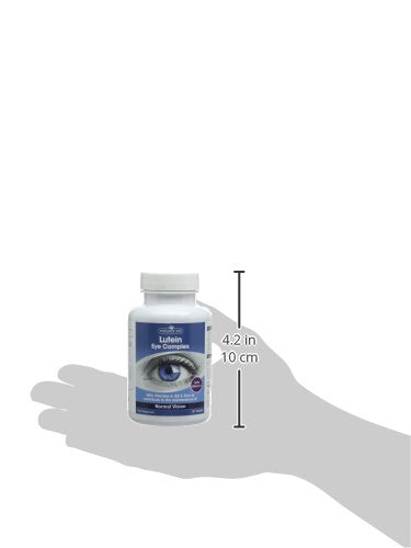 [Australia] - Natures Aid Lutein Eye Complex with Bilberry 90 Tablets (For the Maintenance of Normal Vision, with Alpha Lipoic Acid, Zinc, and Vitamins A, B2, C and E, Vegan Society Approved, Made in the UK) 