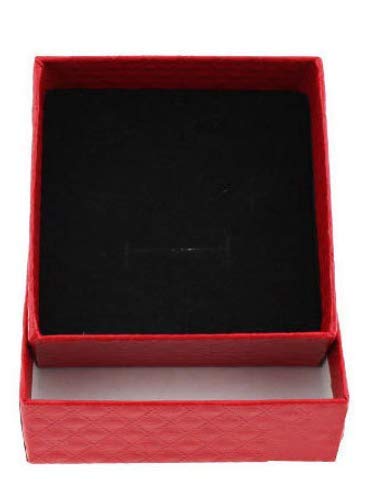 [Australia] - WOIWO 5 PCS High-Grade Diamond Jewelry Box Ring Earrings Box Packaging Display Box 