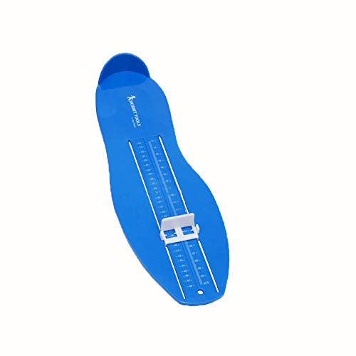 [Australia] - Foot Measuring Device for kids Shoe Sizer Buying Shoes Online with a Foot measurement Blue 