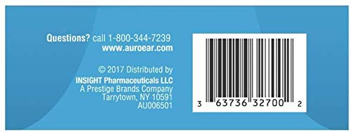 [Australia] - Auro-Dri Ear Water-Drying Aid 1 oz (Pack of 3) 