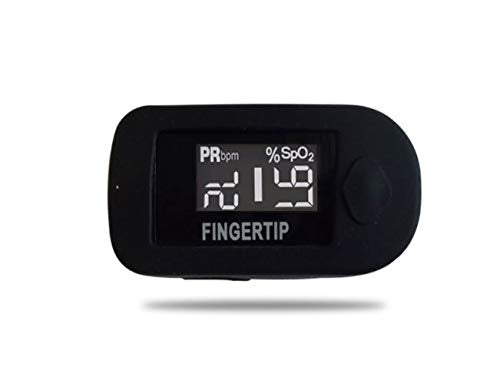 [Australia] - Concord BlackOx Fingertip Pulse Oximeter with Reversible Display, Carrying Case, Lanyard and Protective Cover 