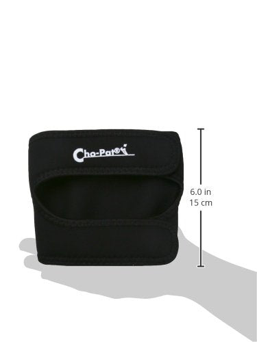 [Australia] - Cho-Pat Dual Action Knee Strap, Provides Full Mobility and Pain Relief for Arthritic, Weakened Knees, Tendonitis, Osgood Schlatter’s, Meniscus Tears, and Chondromalacia, Black, Medium 