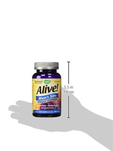[Australia] - Nature’s Way Alive! Women’s 50+ Gummy Multivitamins, Essential Vitamins & Minerals, Supports Healthy Aging*, Vegetarian, Mixed Berry Flavored, 60 Gummies Women's 50+ 
