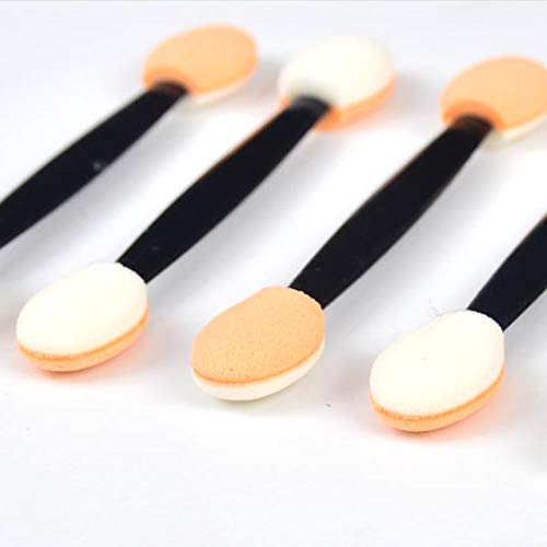 [Australia] - Luxxii (20 Pack) Eyeshadow Applicator Brush Sponge Tipped Makeup Tool Dual Sides Eyeshadow Applicator Brush Comestic for Lady Women Beauty 