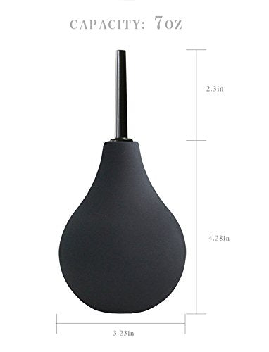 [Australia] - Beauty Molly Anal Douche Superior Medical Materials Douche for Women Men enemas Bulbs, 7 Ounce 