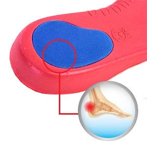 [Australia] - Orthotic Insoles and inserts, Arch and Heel Pain, Fallen arches, shock absorption, cushioning relief, Plantar fasciitis UK 5-6.5 EU 39-40 (S) High Density 