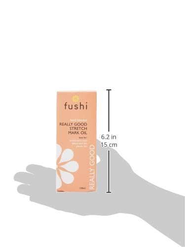 [Australia] - Fushi Really Good Stretch Mark Oil 100ml | Best for Stretch Marks, Scars, Dehydrated Skin & Uneven Skin Tone | Unfragranced Natural Formulation | Triple Strength Indian Tulsi |Ethical & Vegan 