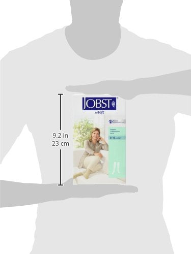 [Australia] - JOBST soSoft, Knee High Compression Socks, Ribbed, 8-15 mmHg, Sand, MD 