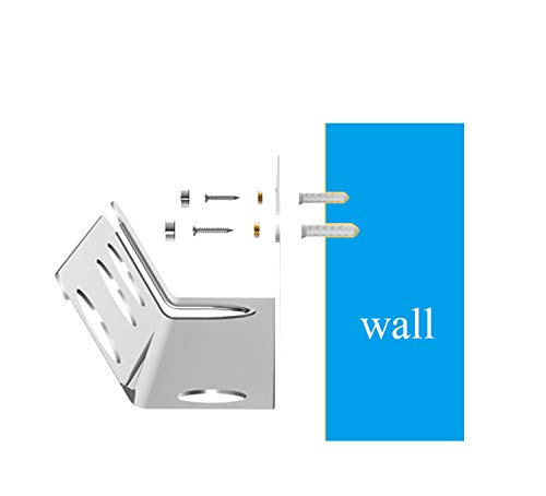 [Australia] - Hosoncovy Hairdryer Wall Mount Holder Stand Blow Dryer Rack Hook Organizer for Dyson Supersonic Hair Dryer (Black) Black 