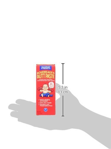 [Australia] - Boudreaux's Butt Paste Maximum Strength Diaper Rash Ointment, 2 Ounce Tube Pack of 1 2 Ounce (Pack of 1) 