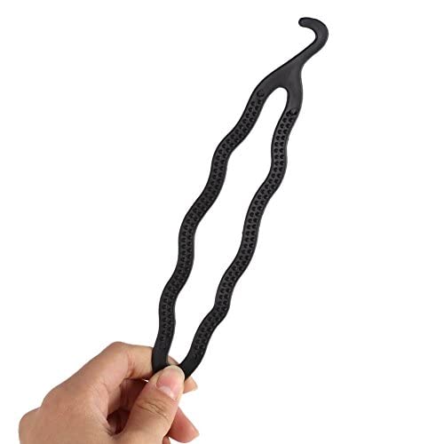 [Australia] - Hair Styling Set, Fashion Hair Design Tools Accessories Hair Style Bun Braid Maker Kit Stretch DIY Modelling Loop Tool Magic Simple Fast Spiral Hair Braiding Topsy Tail for Hairdress Girls Women(4Pcs) 